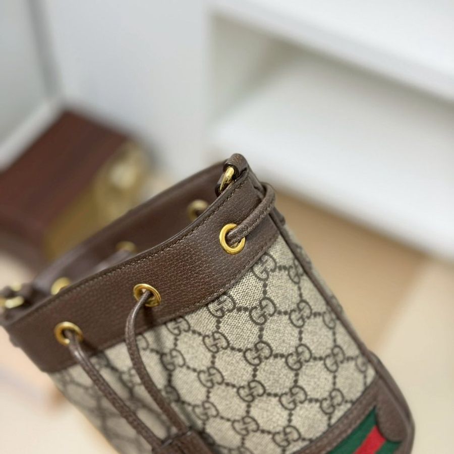 🏷Gucci 古馳.Ophidia 老花水桶包-9