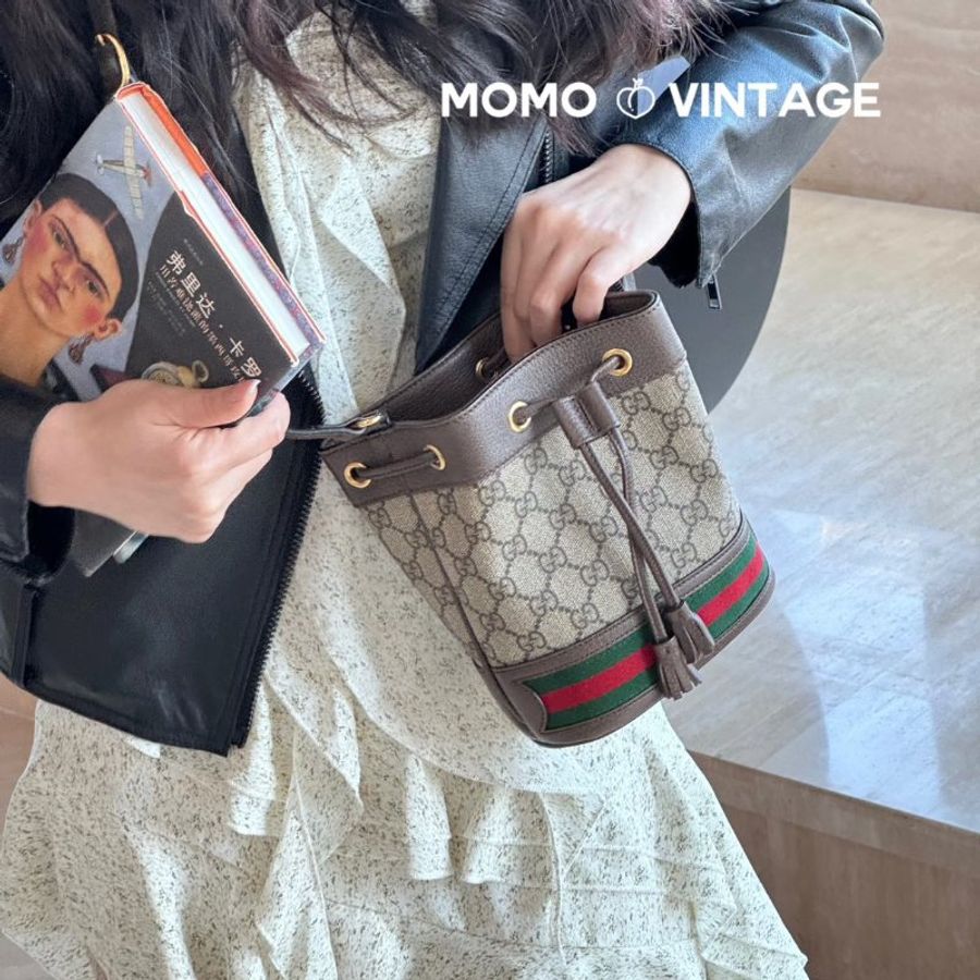 🏷Gucci 古馳.Ophidia 老花水桶包-16