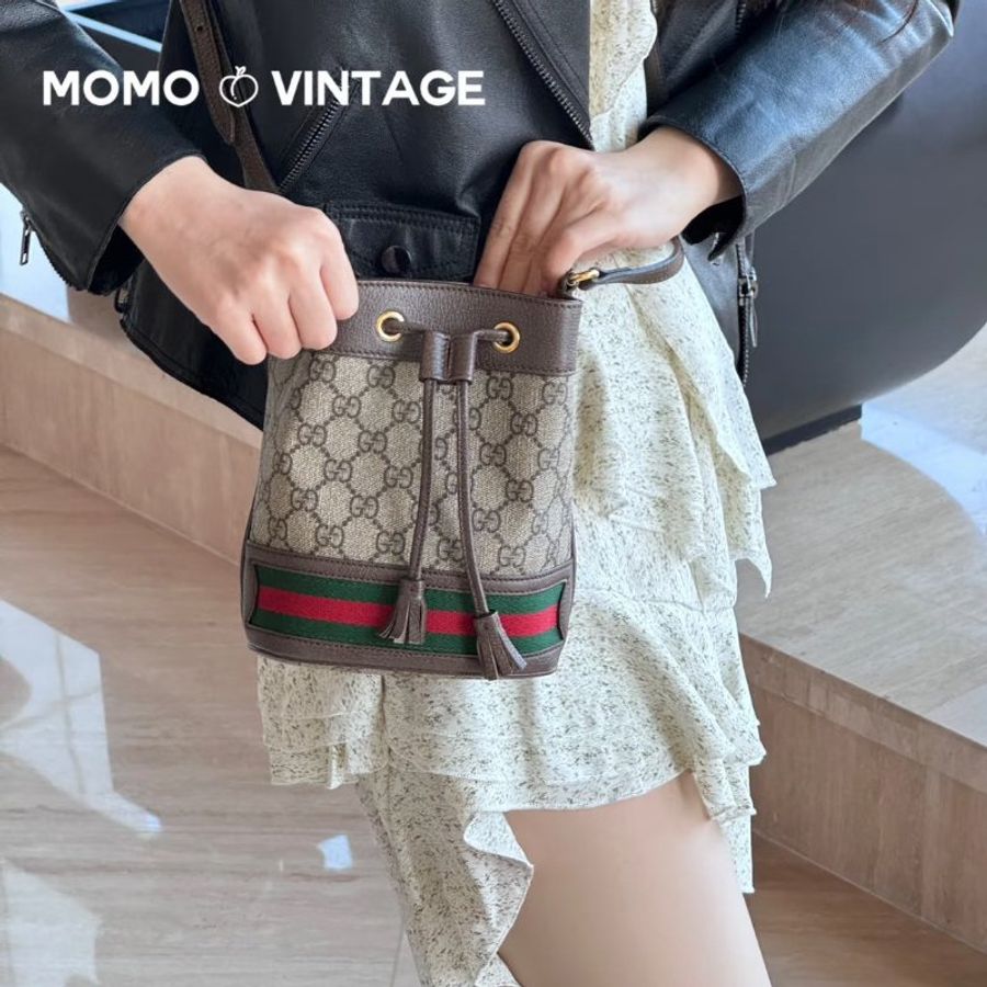 🏷Gucci 古馳.Ophidia 老花水桶包-17