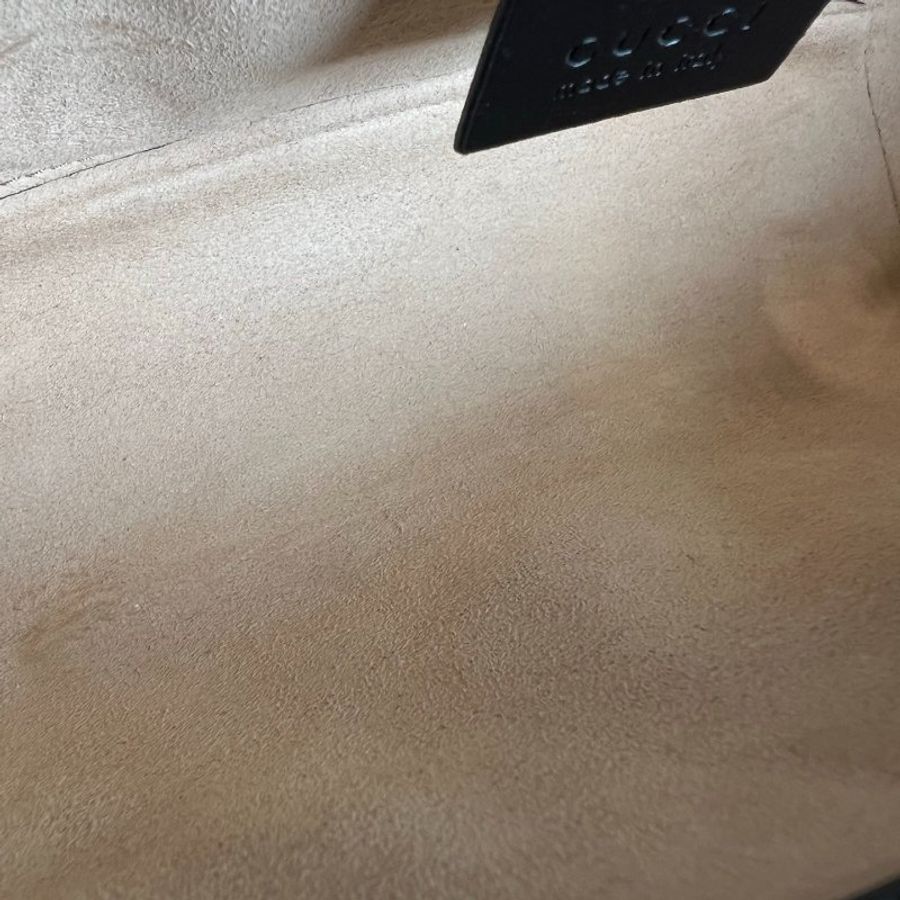 GUCCI 446744 黑Marmont掀蓋包 22CM-5