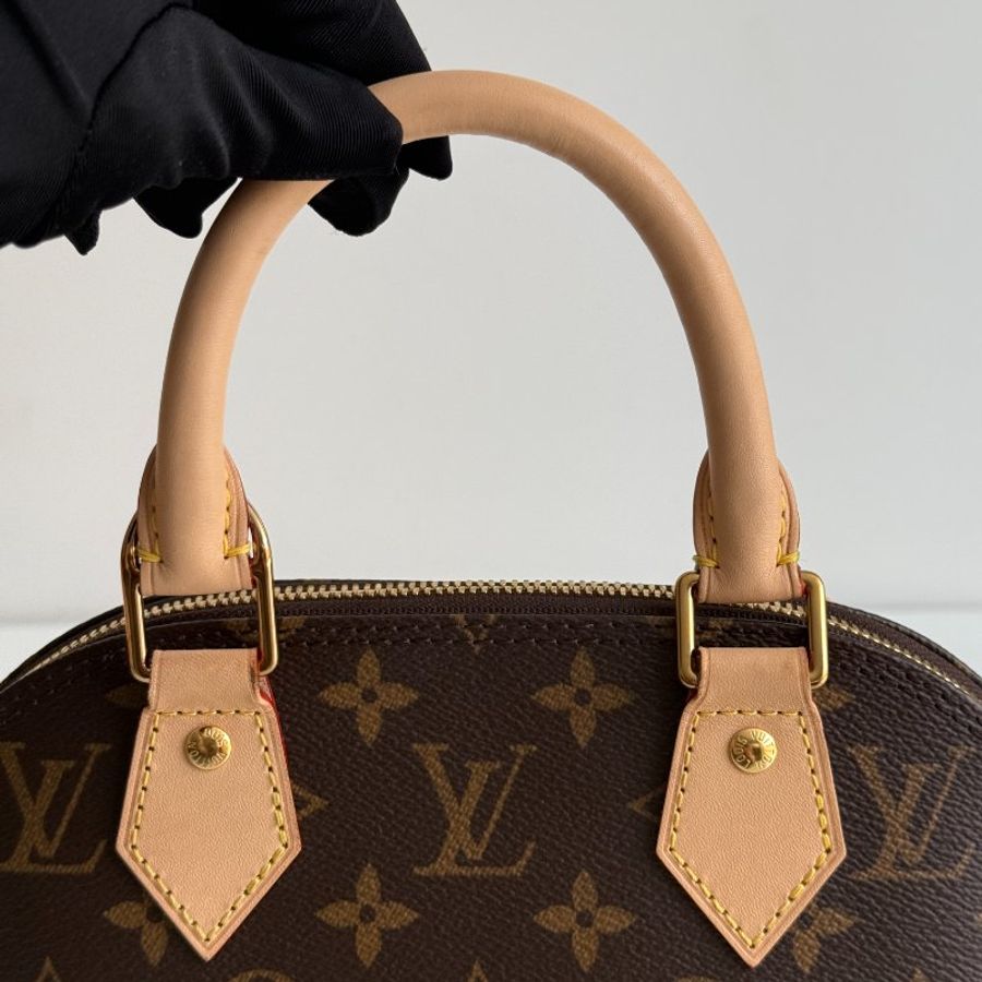 99新🆕 Louis Vuitton 路易威登 Alma BB 老花貝殼包-11