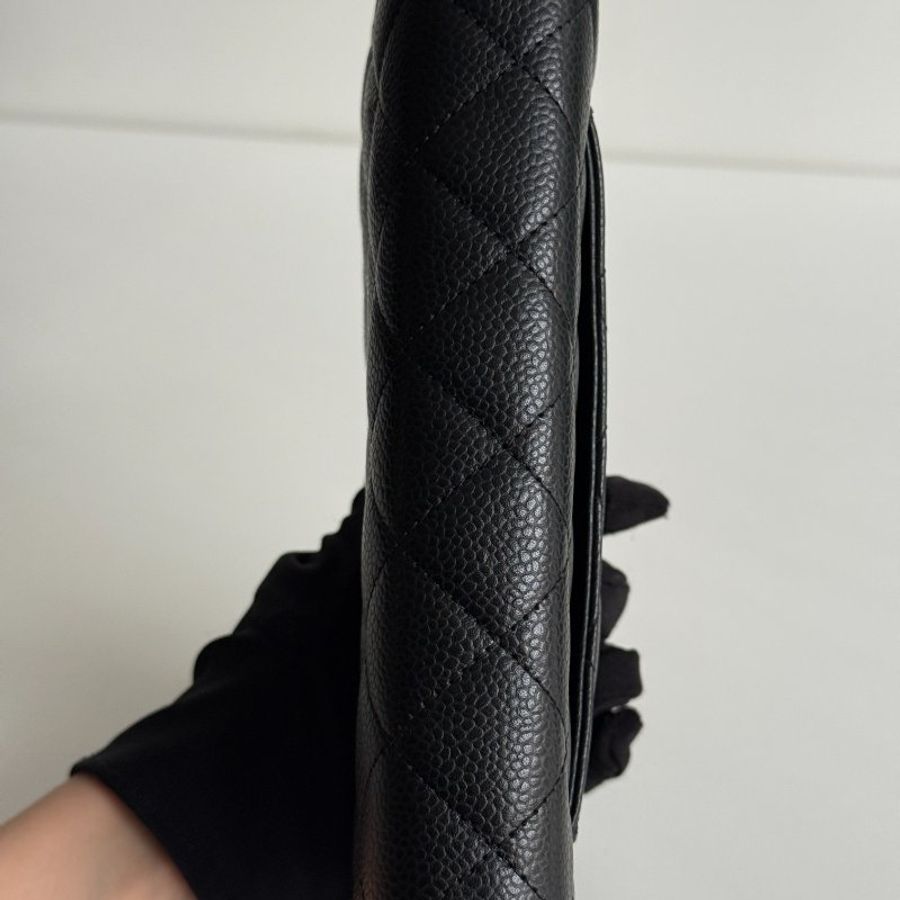 99新🆕 Chanel 香奈兒 Classic WOC 黑色銀釦-10