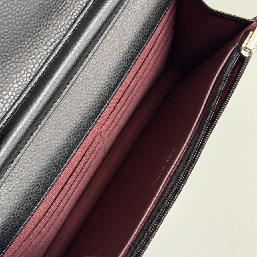 99新🆕 Chanel 香奈兒 Classic WOC 黑色銀釦-13