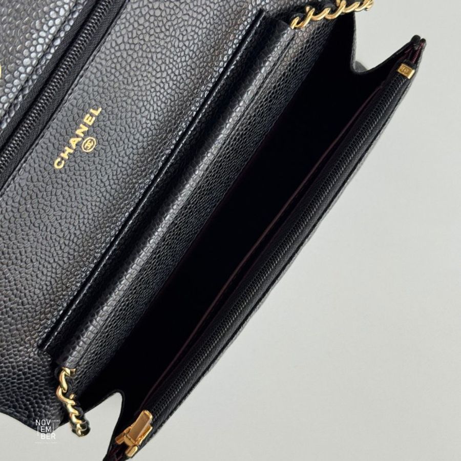 99新🆕 Chanel 香奈兒 Classic WOC 黑色金釦-3
