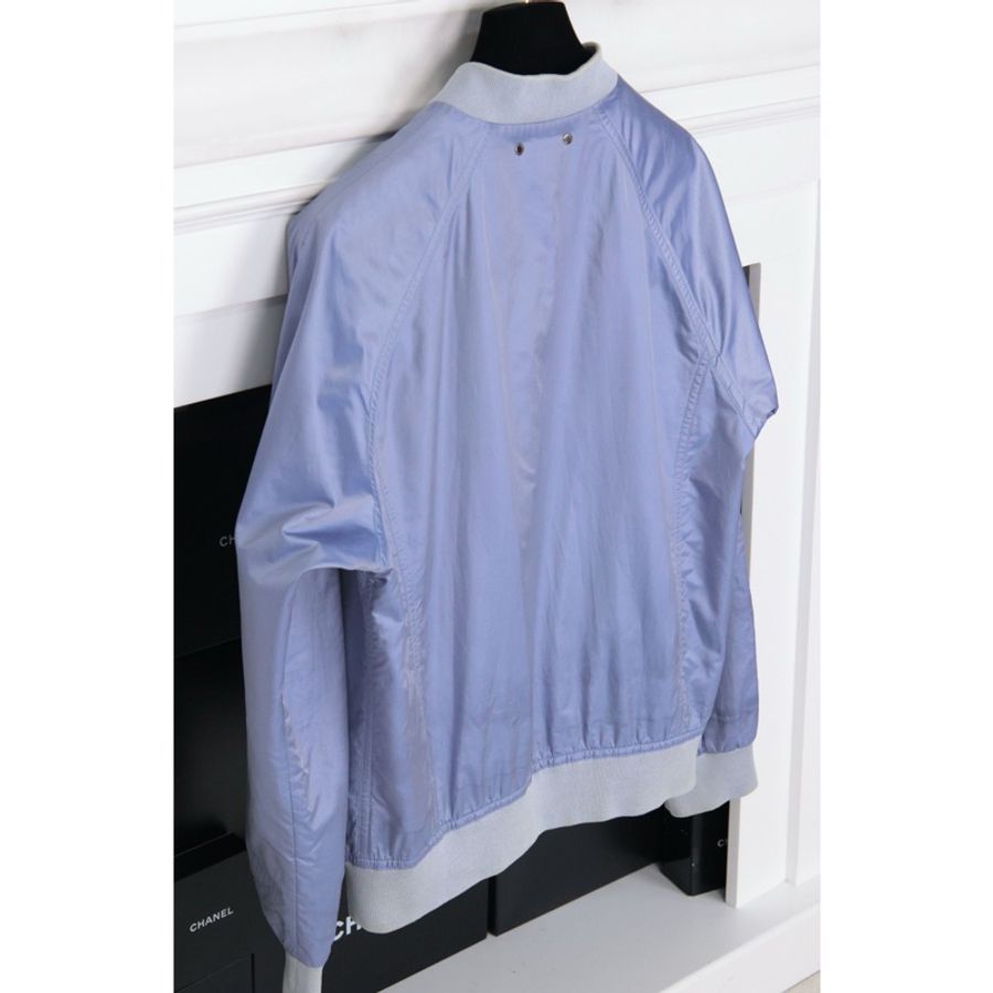 LV 紫色飞行棒球服夹克上衣外套-4
