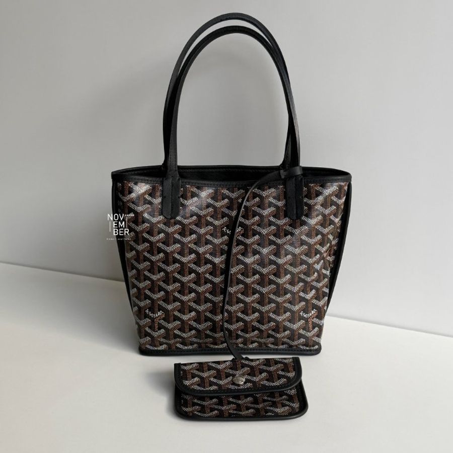99.9新🆕 Goyard 戈雅 mini tote bag 黑色-0