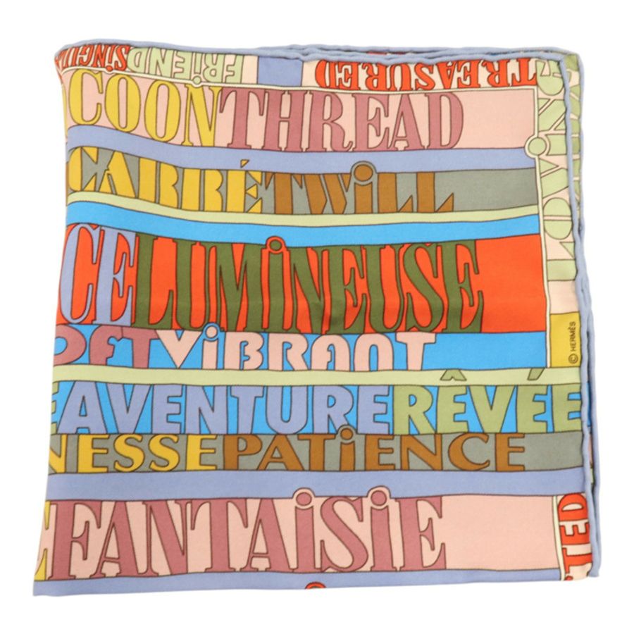 HERMES 絲質Scarf 40x40cm絲巾-2