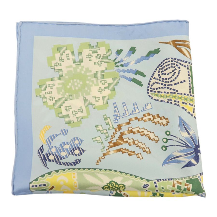 HERMES 絲質Scarf 40x40cm絲巾-3