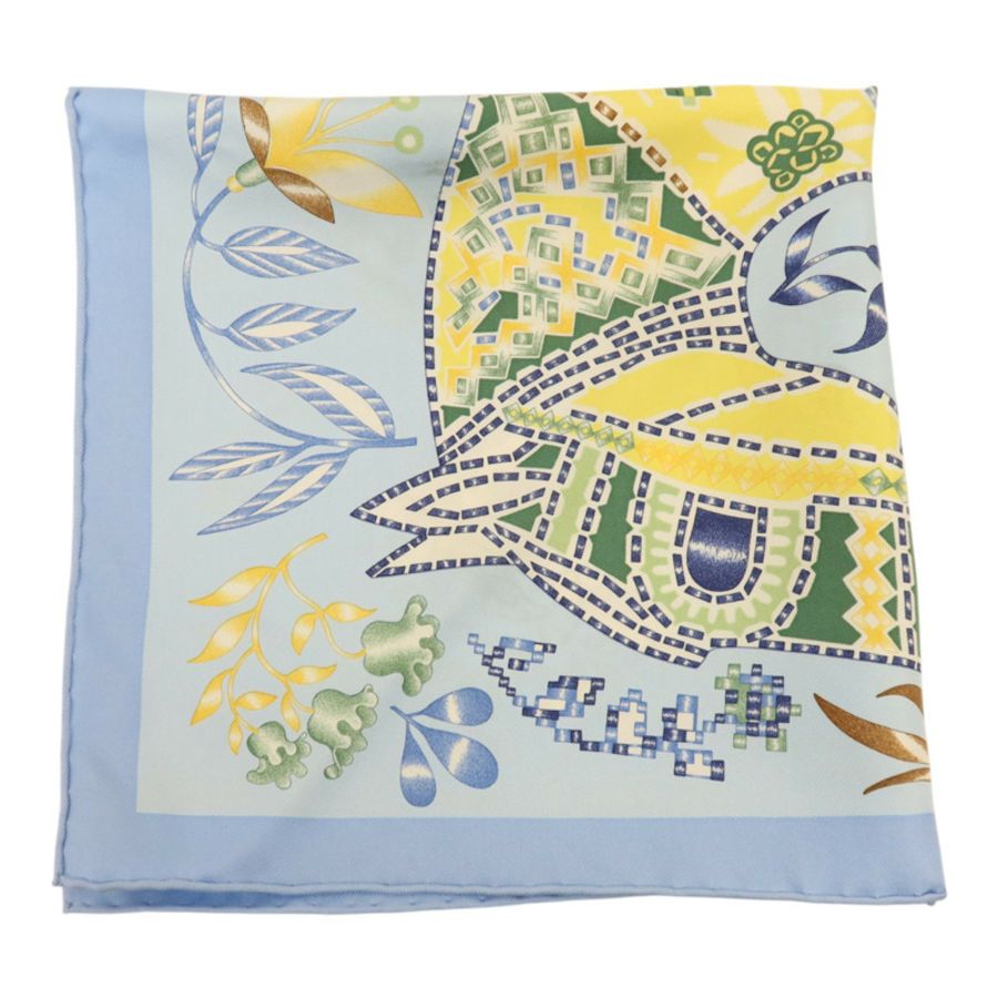 HERMES 絲質Scarf 40x40cm絲巾-4