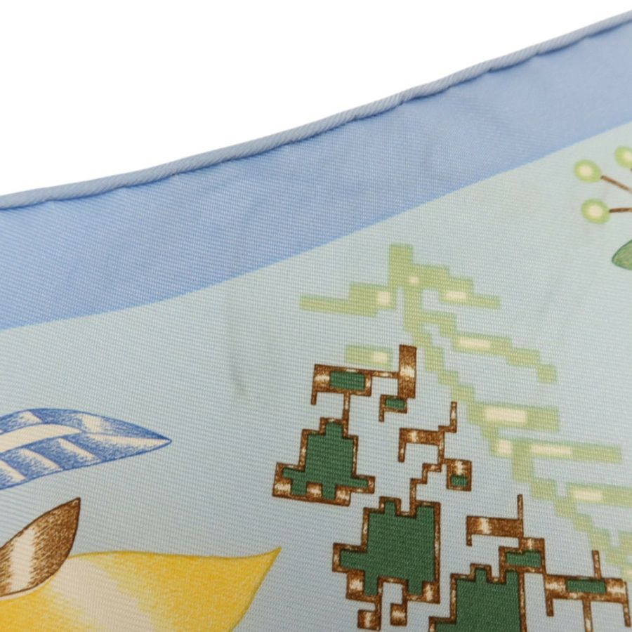 HERMES 絲質Scarf 40x40cm絲巾-8