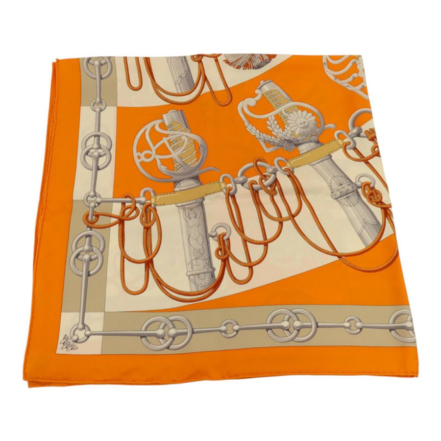 HERMES 絲質Scarf 90x90cm絲巾-2
