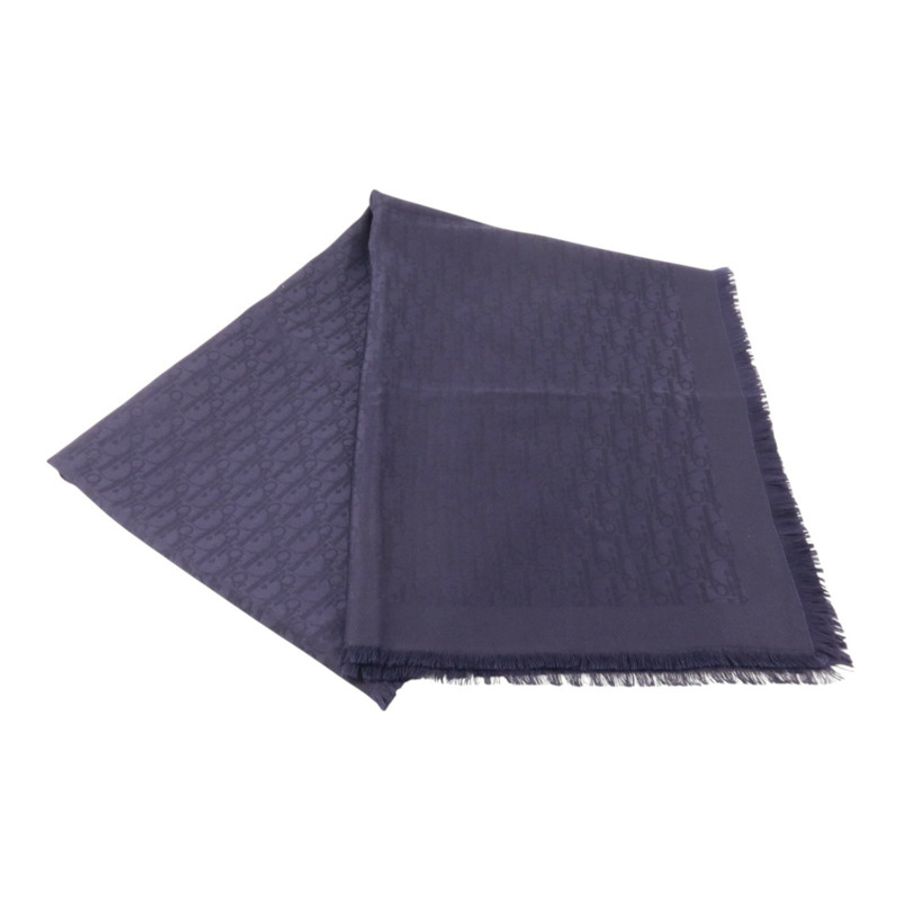 Dior 羊毛/絲質Oblique Stole 71x194cm絲巾-4