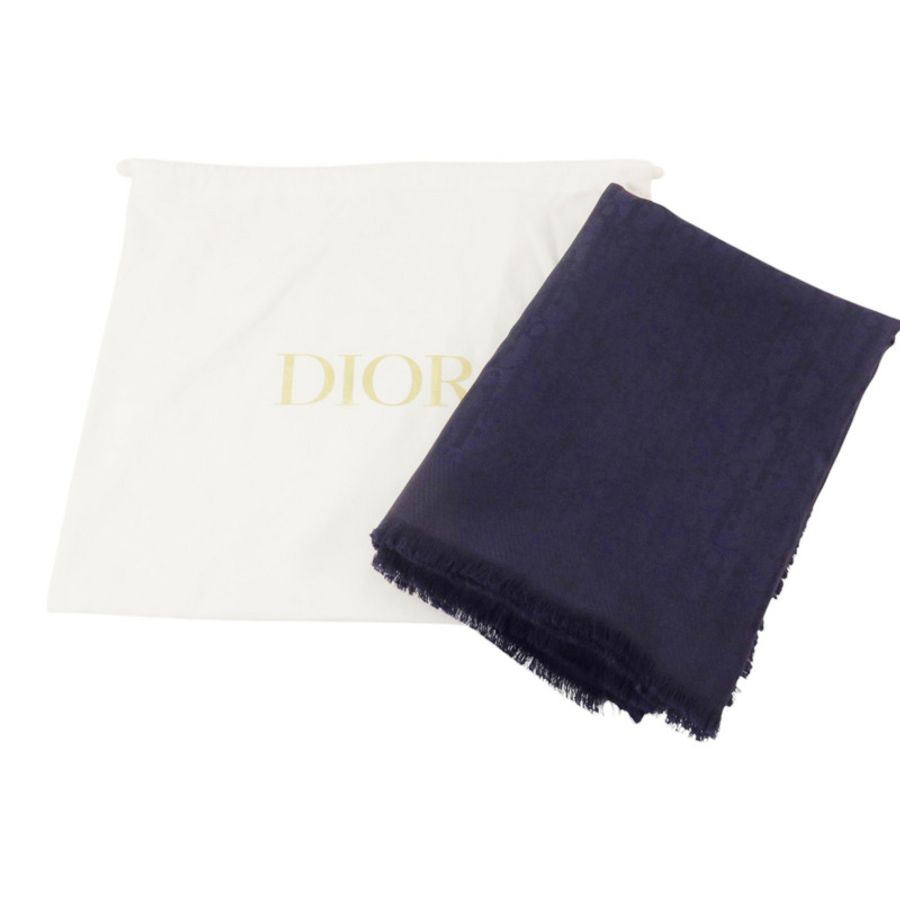 Dior 羊毛/絲質Oblique Stole 71x194cm絲巾-7