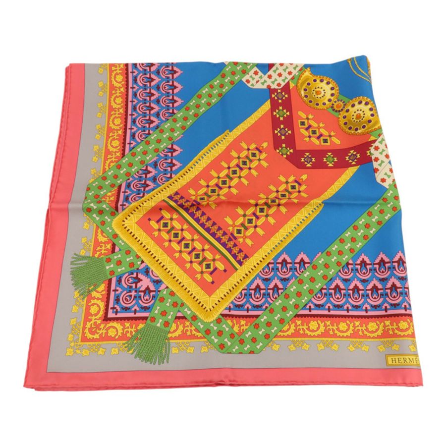 HERMES 絲質Scarf 90x90cm絲巾-2