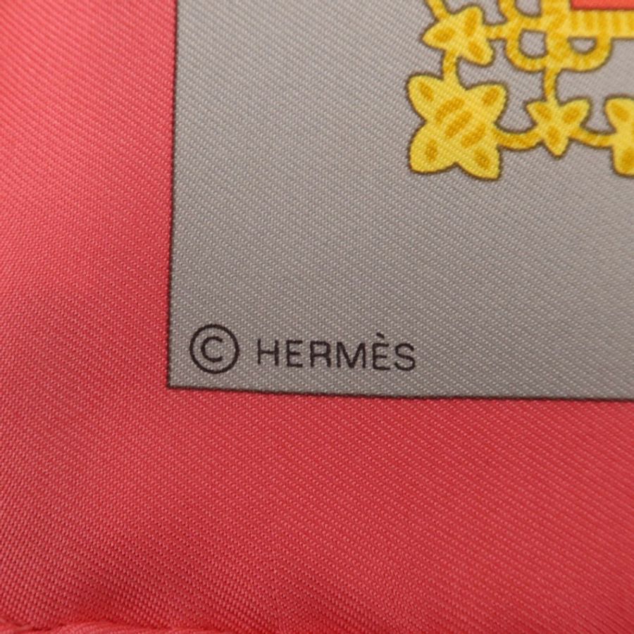HERMES 絲質Scarf 90x90cm絲巾-6