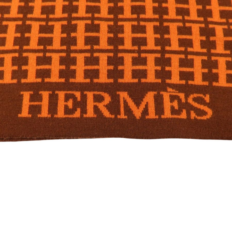HERMES 羊毛Scarf 180x32cm圍巾-5