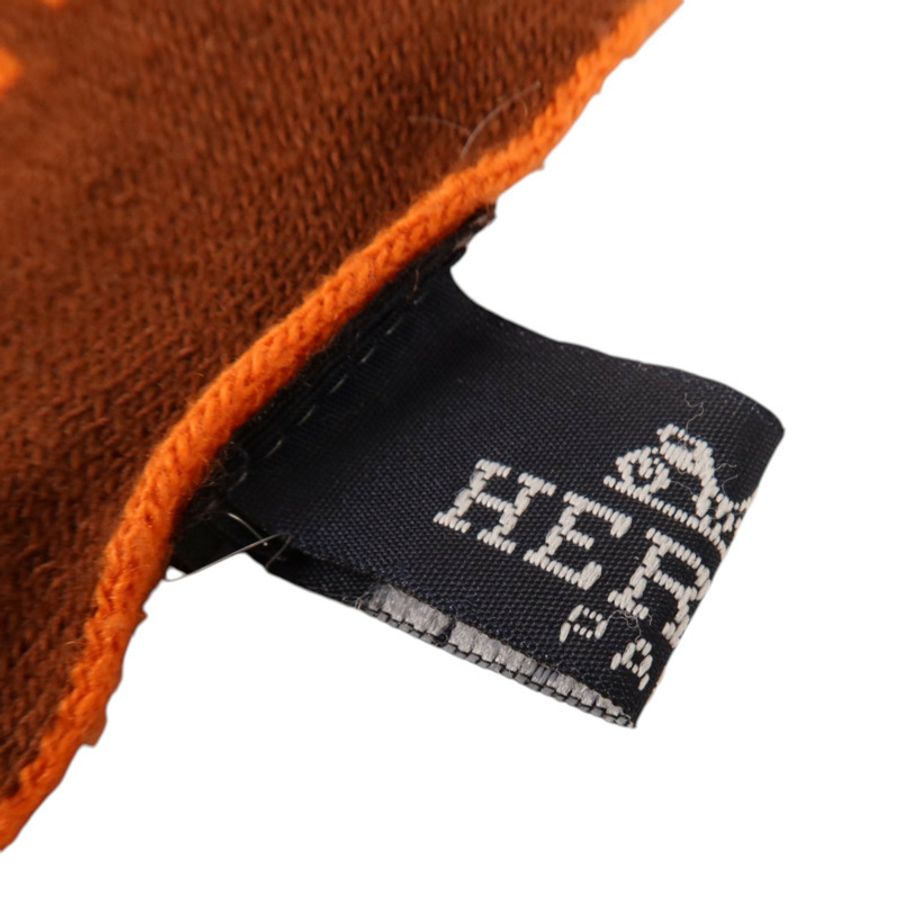 HERMES 羊毛Scarf 180x32cm圍巾-6