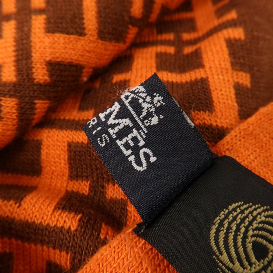 HERMES 羊毛Scarf 180x32cm圍巾-7