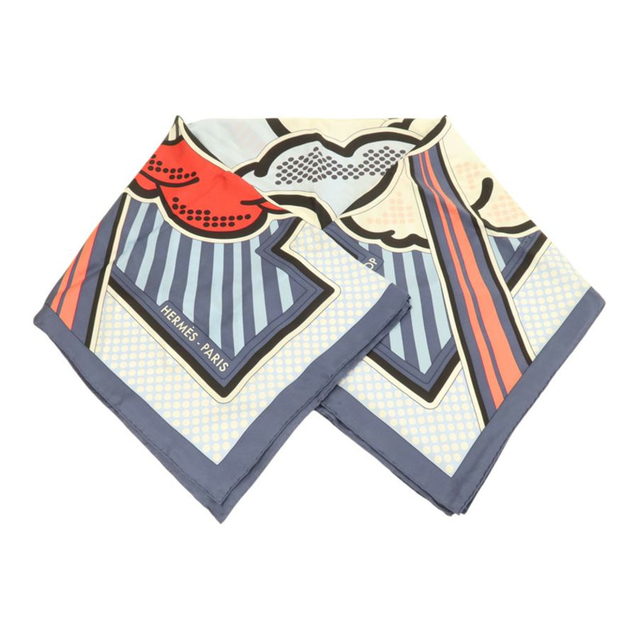 HERMES 絲質Scarf 140x140cm絲巾-4