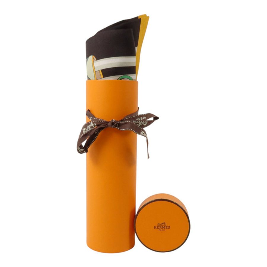 HERMES 絲質Maxi Twilly絲巾-7