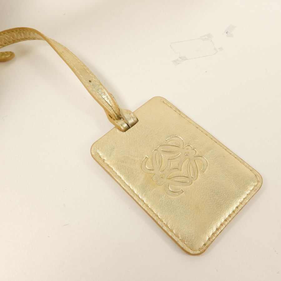LOEWE 牛皮皮革Vintage Shoulder Bag肩背袋-16