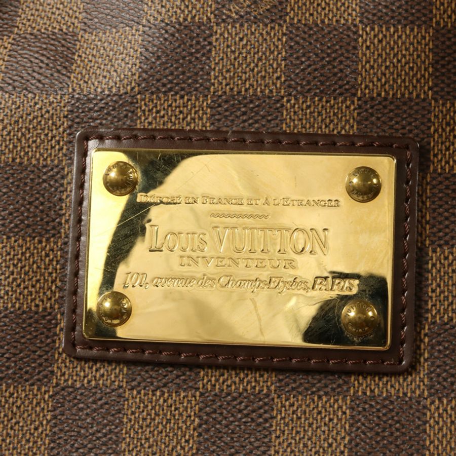 LOUIS VUITTON Damier Hampstead MM手挽袋-9
