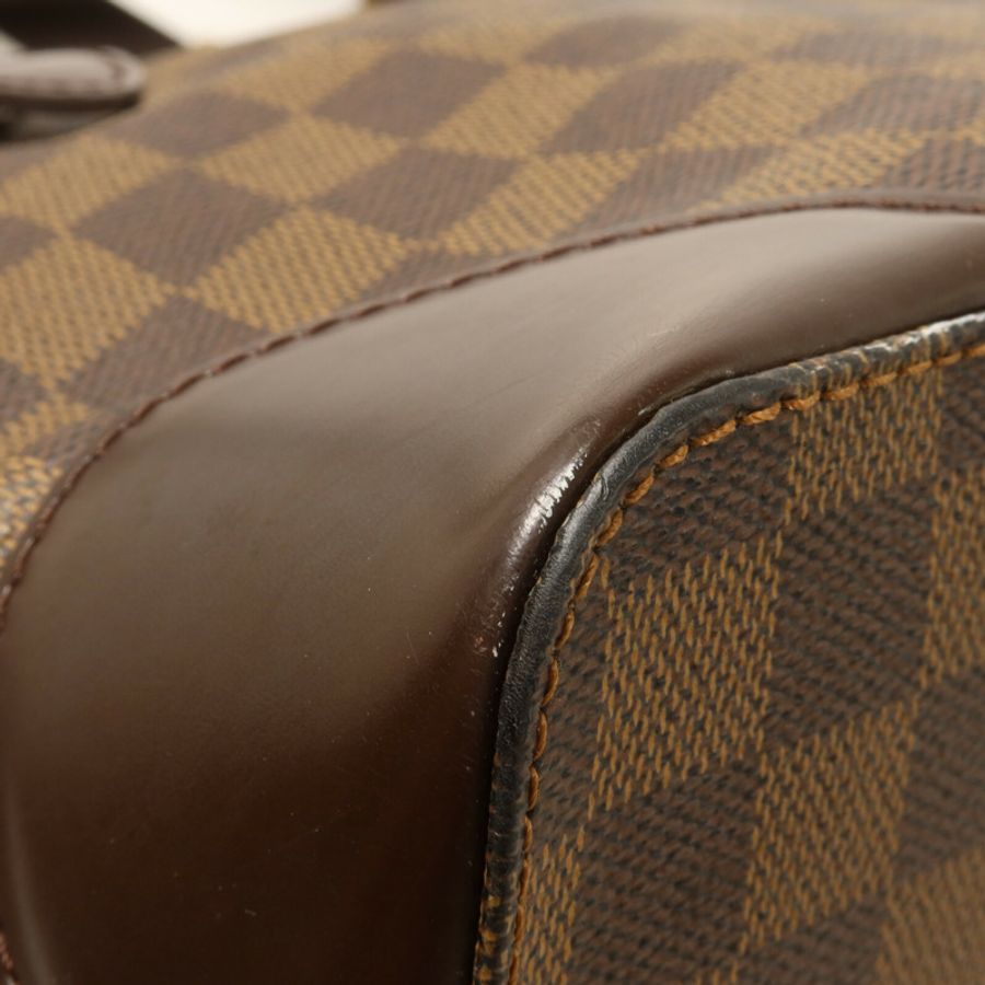 LOUIS VUITTON Damier Hampstead MM手挽袋-10