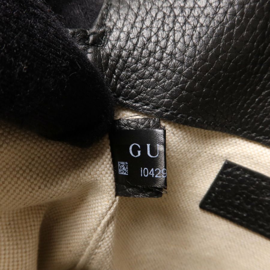 GUCCI 牛皮皮革Jumbo GG肩背袋-7