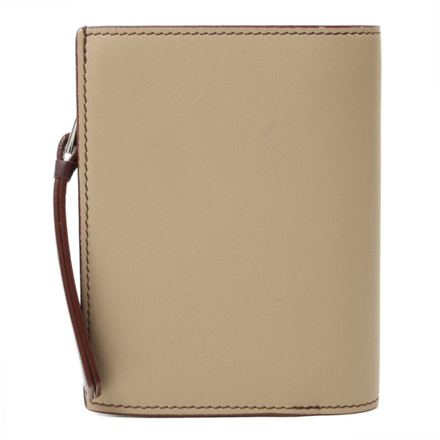 LOEWE 牛皮皮革Puzzle Slim Compact Wallet錢包-1