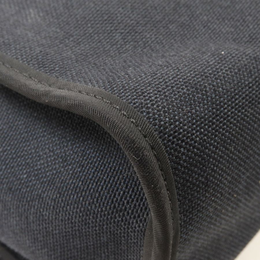 HERMES 帆布Herbag PM手挽肩背兩用袋Noir-9