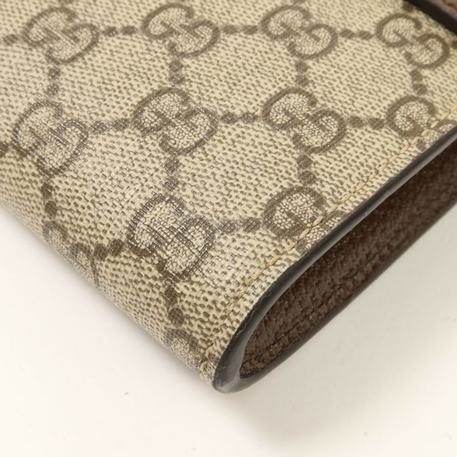 GUCCI 塗層帆布Dionysus Shoulder Bag鏈帶肩背袋-12