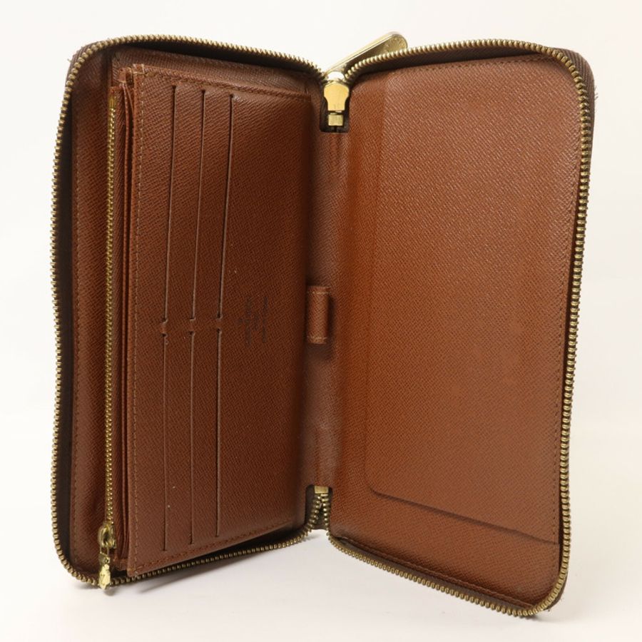 LOUIS VUITTON Monogram Zipper Long Wallet長錢包-3