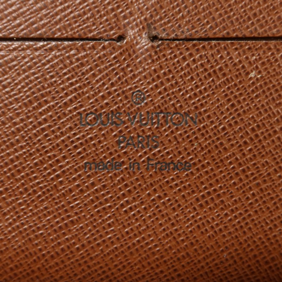 LOUIS VUITTON Monogram Zipper Long Wallet長錢包-4