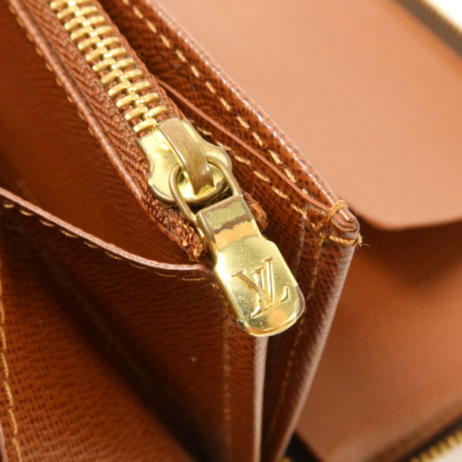 LOUIS VUITTON Monogram Zipper Long Wallet長錢包-6
