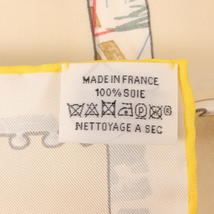 HERMES 絲質Scarf絲巾-8