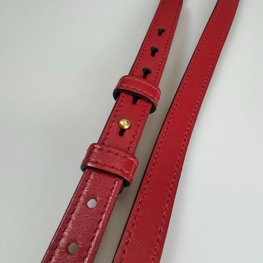 GUCCI 447632紅Marmont相機包 24CM-9
