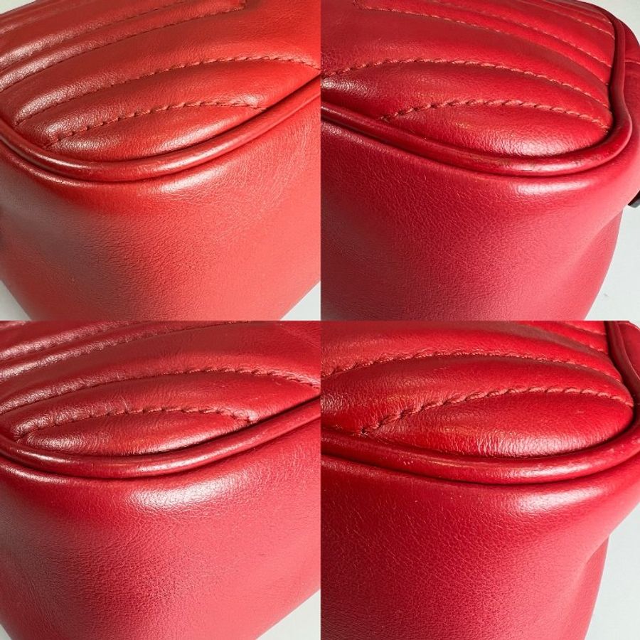 GUCCI 447632紅Marmont相機包 24CM-10