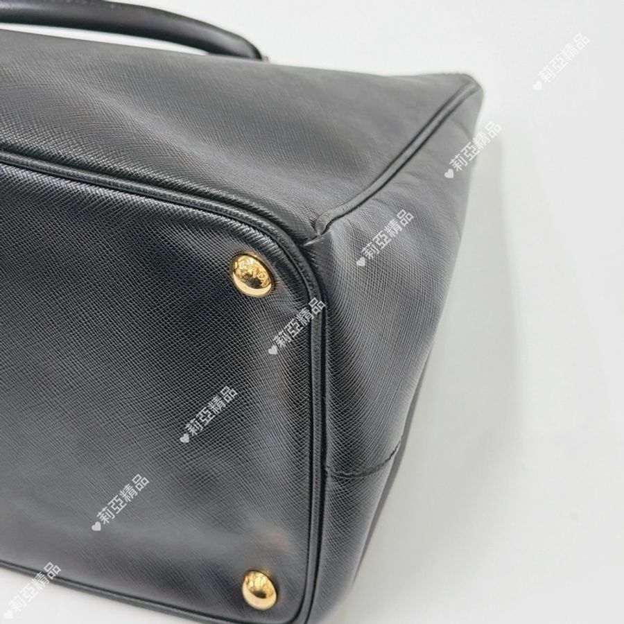 莉亞精品♡ Prada 黑色殺手包 手提 二手-7