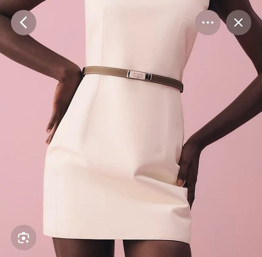 HERMES KELLY 18 ETOUPE /(大象灰金扣）-2