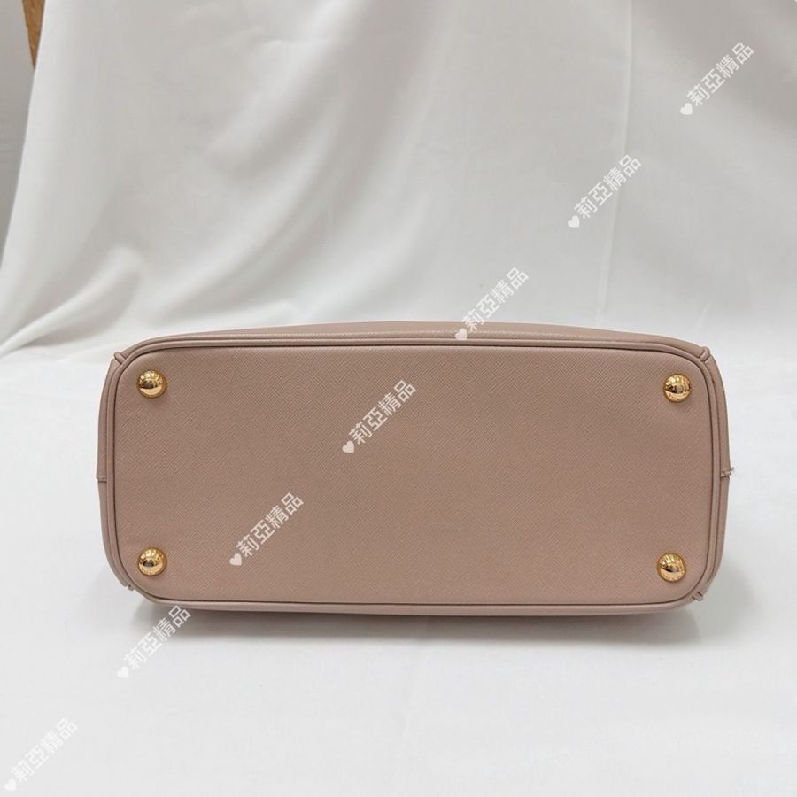 莉亞精品♡ Prada 藕粉殺手包 二手-6