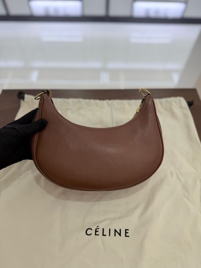 Celine 賽琳 焦糖色中號腋下包 AVA新款 Lisa同款-3