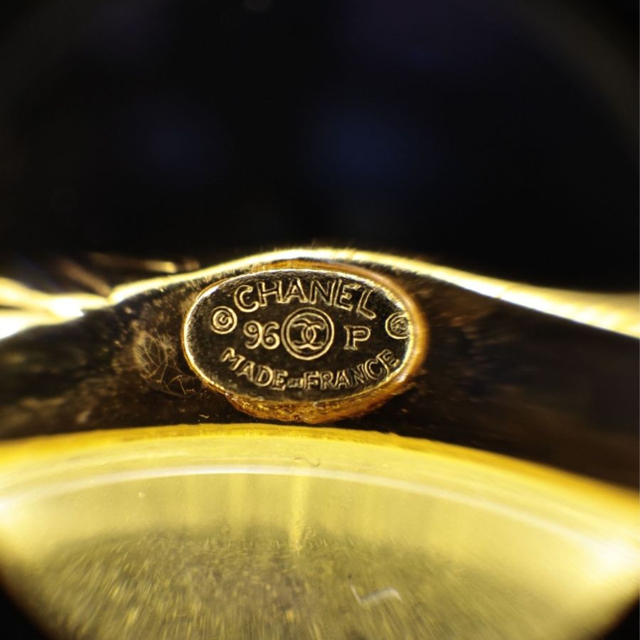 Chanel 96年马卡龙色果冻琉璃四叶草胸针-15