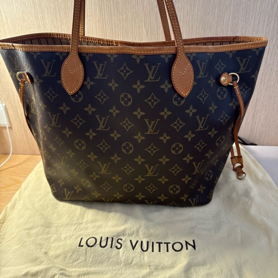 Louis Vuitton Neverfull MM 經典老花托特包 中號-1