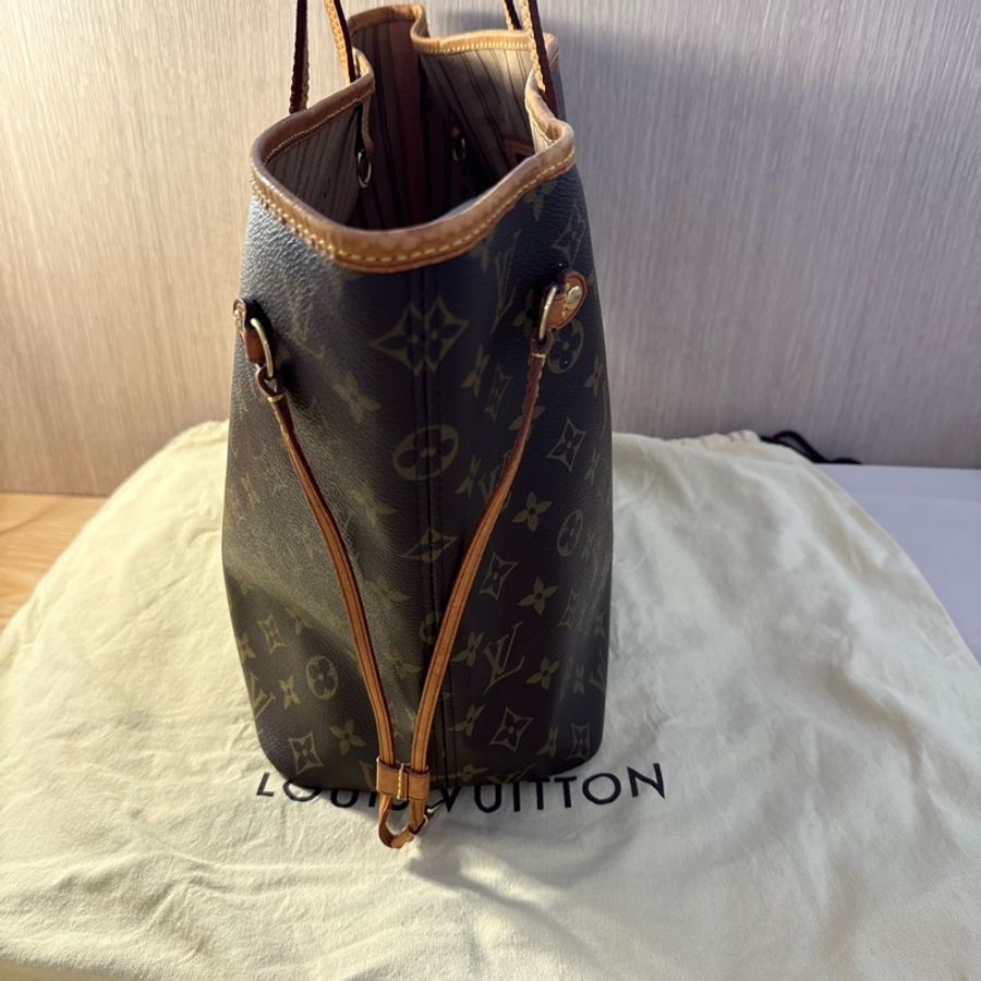 Louis Vuitton Neverfull MM 經典老花托特包 中號-3