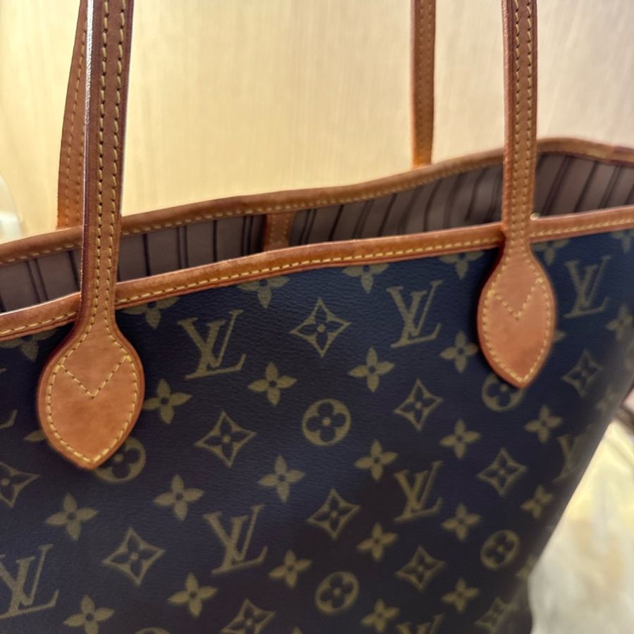 Louis Vuitton Neverfull MM 經典老花托特包 中號-18