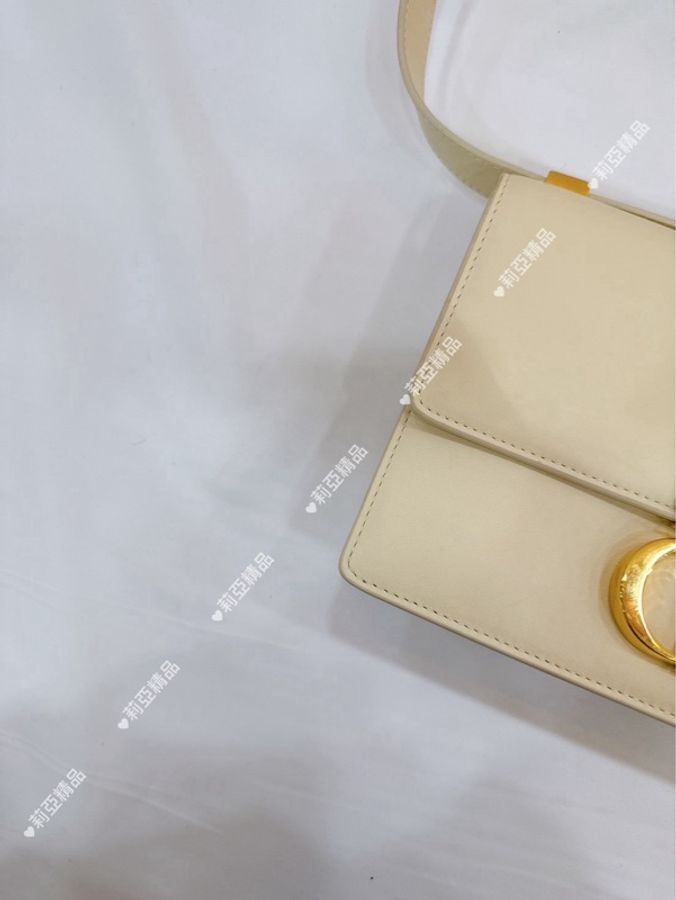 莉亞精品♡ Dior 蒙田30 奶油白 二手美包-8