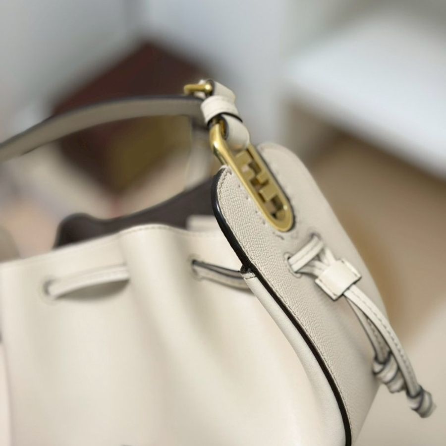 🏷Fendi 芬迪.Pomodorino Mini 抽繩燒賣包/客人寄賣-9