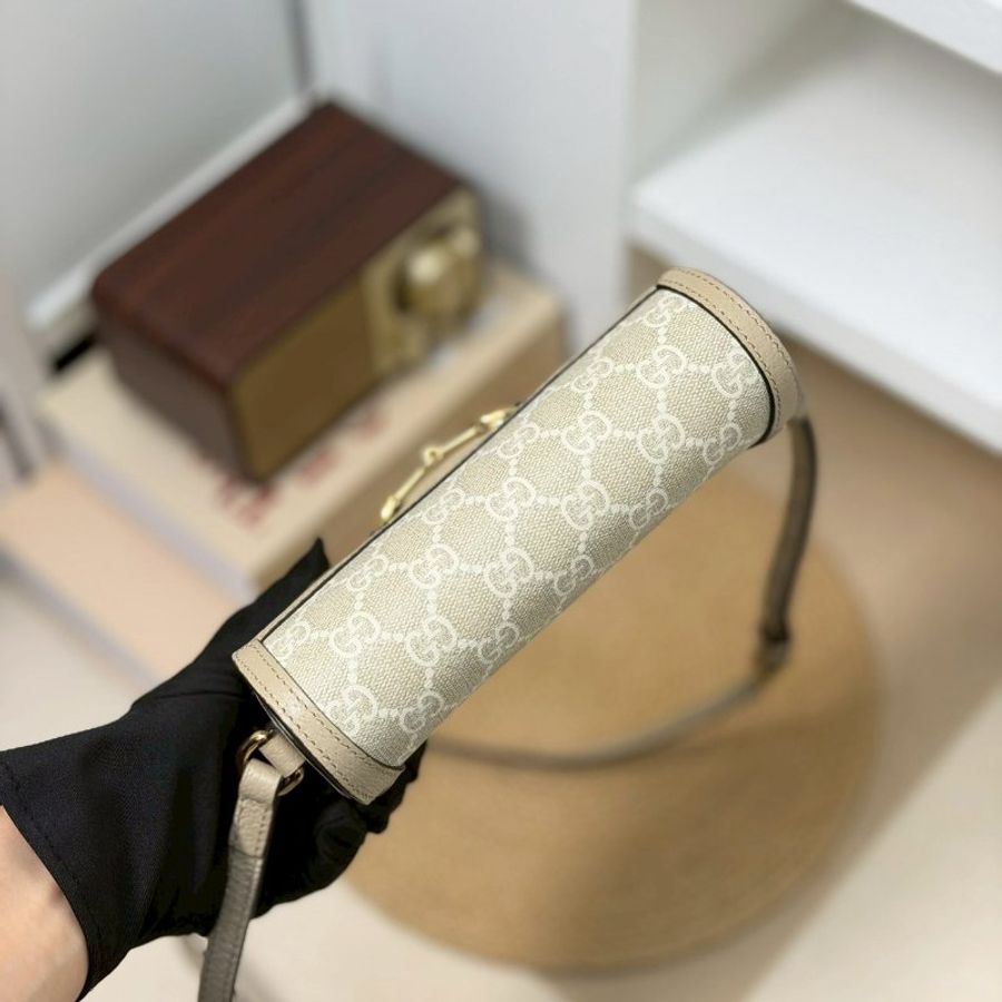 🏷Gucci 古馳.1955 Horsebit 馬銜釦橫式手機包-13
