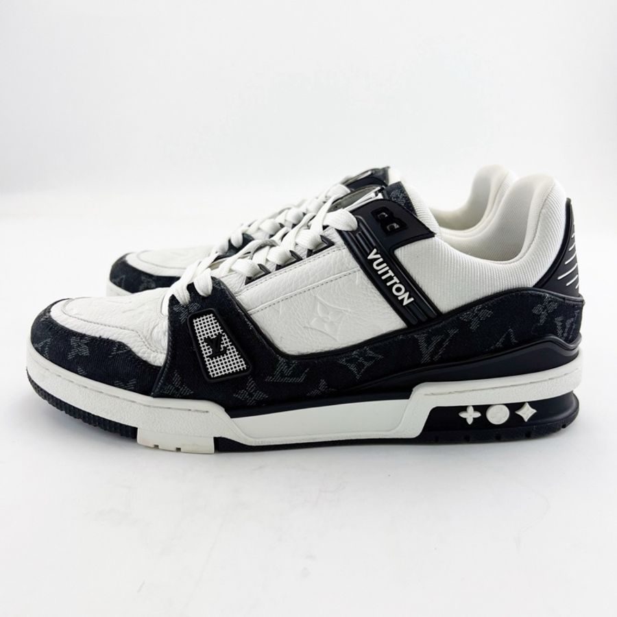 Louis Vuitton 路易威登 黑白熊貓Trainer 43碼-0