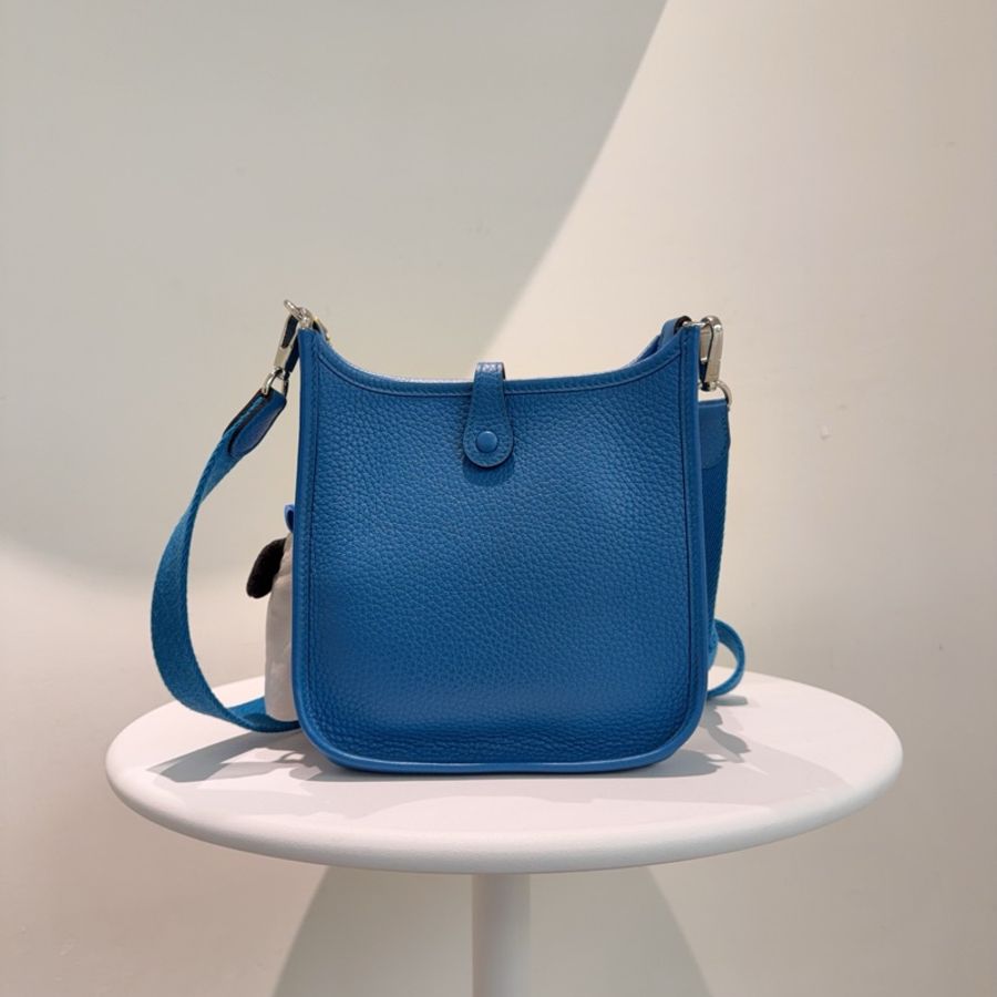 Hermes 愛馬仕 mini evenly A刻 坦桑尼亞藍-2